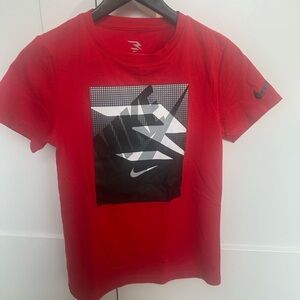 Nike kids Red Graphic T-Shirt